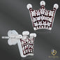 Sterling Silver Crown Studs – Royal Charm with Comfortable Butterfly Fastening